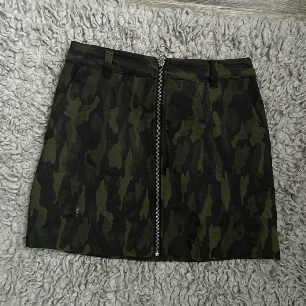 Camo Mini Skirt